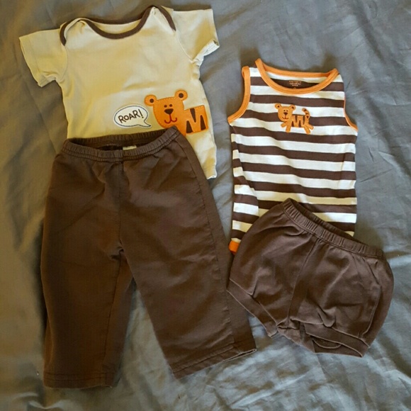 Carter's Other - Carters tiger pj bundle